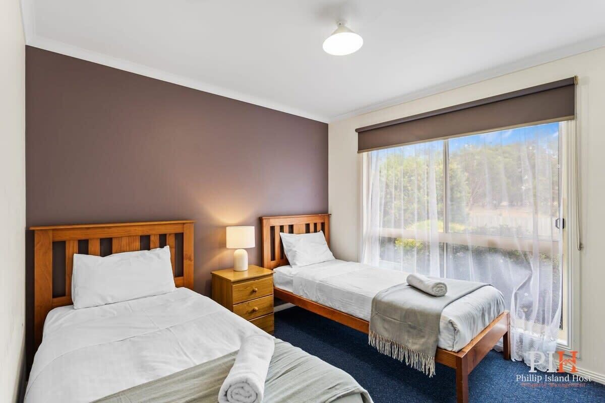 3 bedrooms, iron/ironing board, travel cot, WiFi