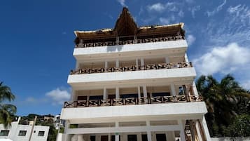 Voorkant van accommodatie