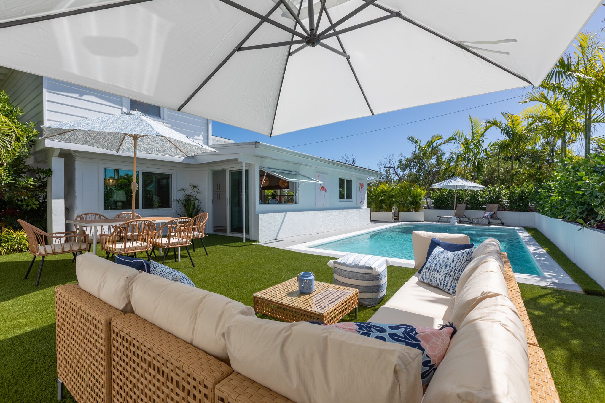 Una piscina climatizada