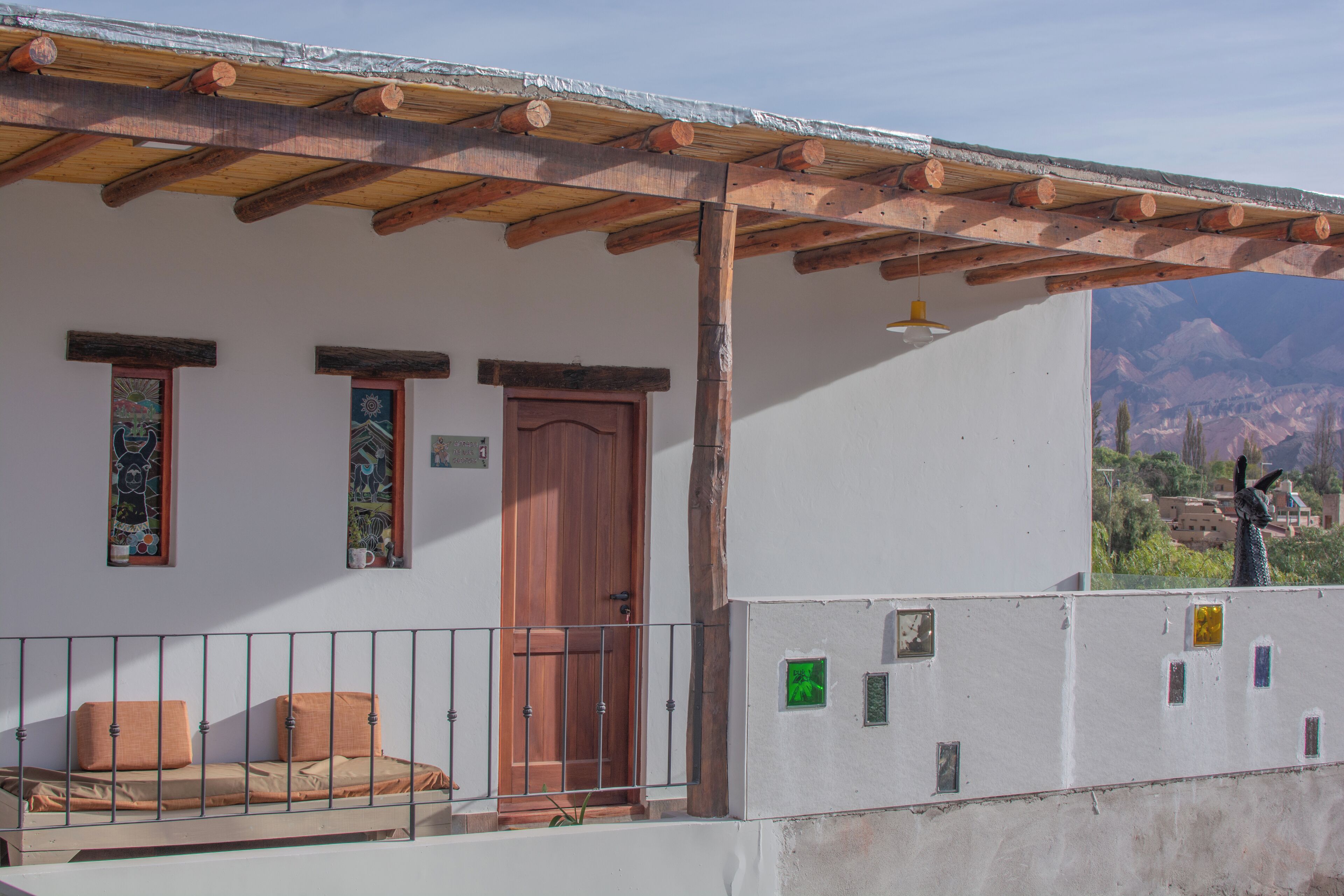 Double or Twin Room, Balcony, Mountain View | Terrace/patio
