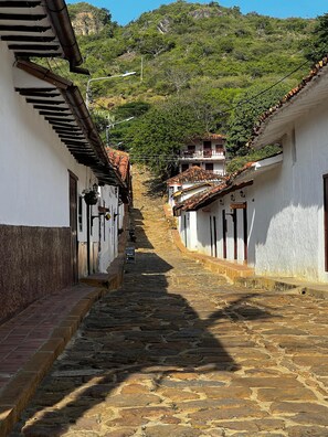 Façade de l’hébergement