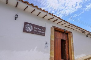 Façade de l’hébergement