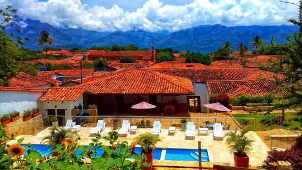 Outdoor pool - Hotel Don Juan de Dios de Guane (Barichara)