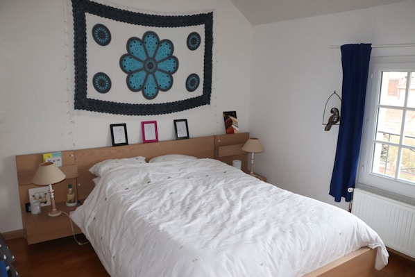 1 makuuhuone, silitysrauta/-lauta, Wi-Fi, vuodevaatteet