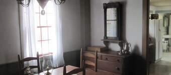 Stay in an authentic 1823 post-and-beam framed Federal style rural farmhouse.