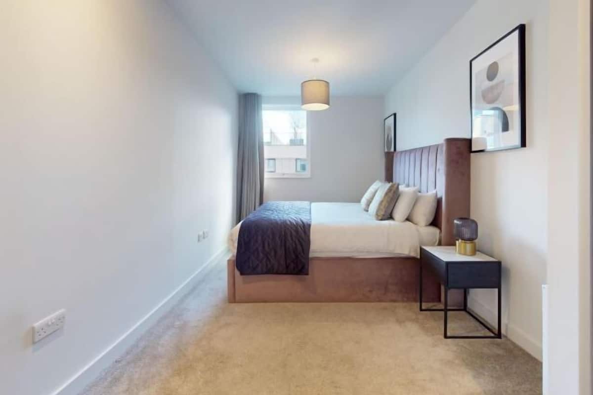 Laptop workspace, iron/ironing board, cribs (free), WiFi (free)