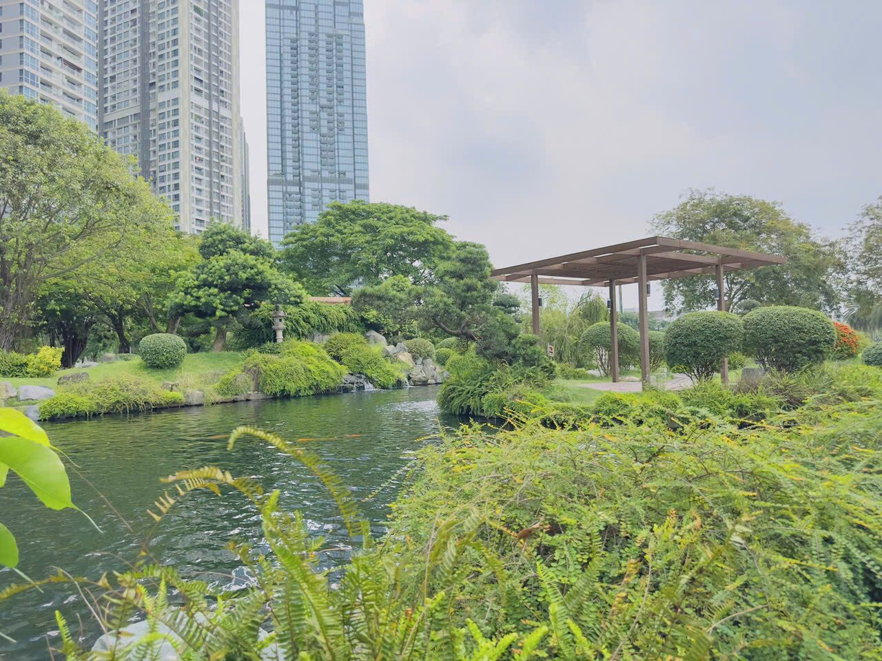 Quang cảnh công viên