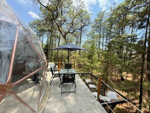 Cabana Deluxe (Domo with Jacuzzi) | Sala d'estar