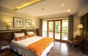 Chambre Standard Double ou avec lits jumeaux, vue jardin