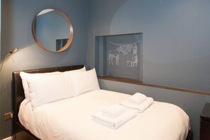 Basic-Apartment | 1 Schlafzimmer, laptopgeeigneter Arbeitsplatz, Bügeleisen/Bügelbrett