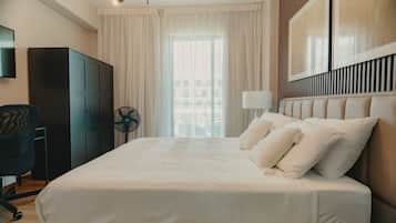 1 bedroom, WiFi, bed sheets