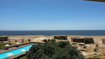 Standard Double or Twin Room, Partial Ocean View | Beach/ocean view