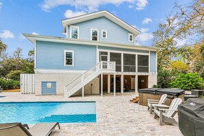 Pool - 38 Firethorn Lane ~ Perfect Multi-Family Beach House | Free Activities (Hilton Head Island)