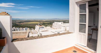 Hospederia Boutique By La Juderia de Vejer | Suite Atico con terraza Asoleo
