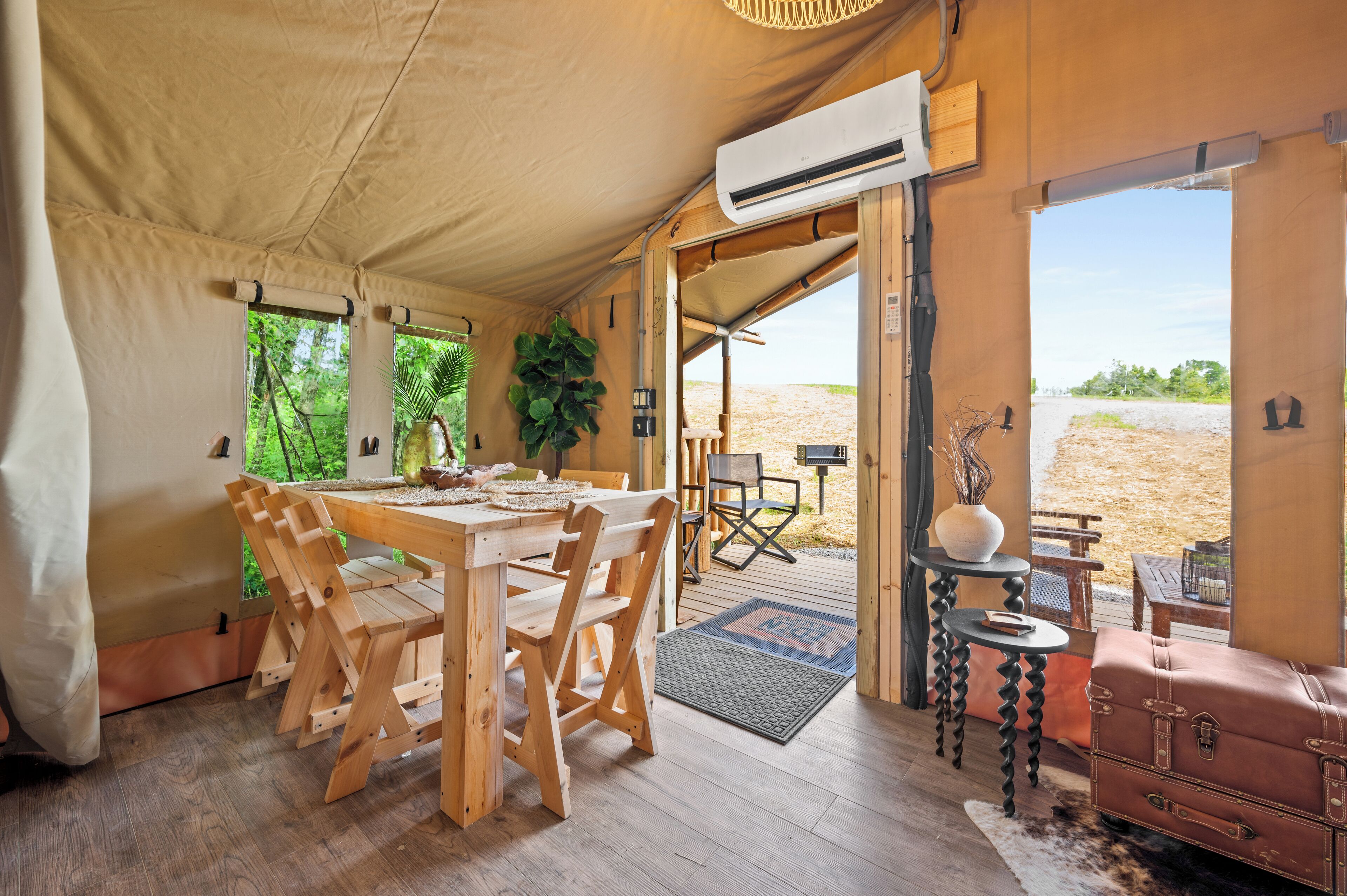 Tenda Comfort, pemandangan bukit | Wi-Fi gratis