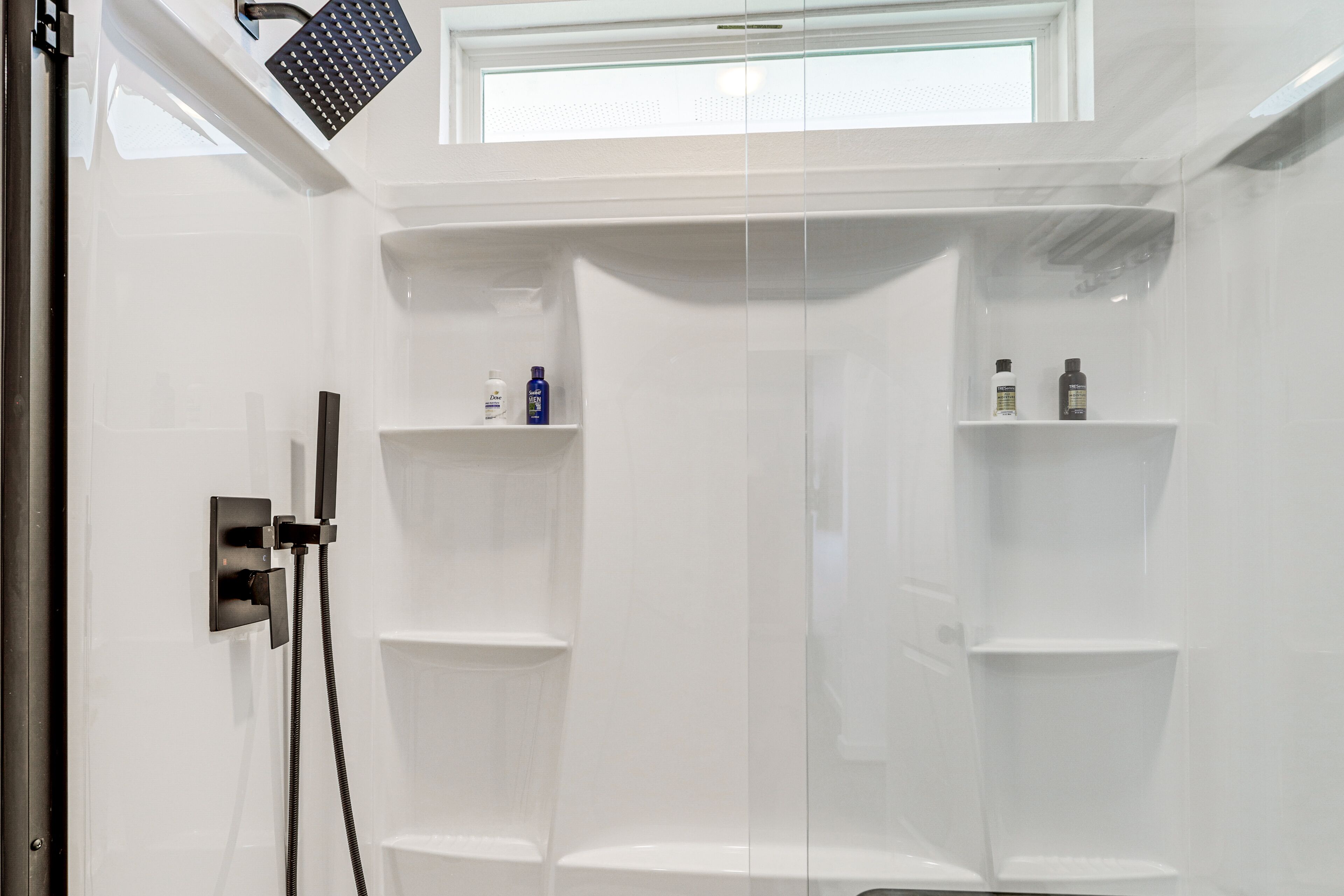 Hair dryer, towels