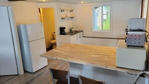 Kaffetrakter/tekoker, mikrobølgeovn, ovn og kokeplater