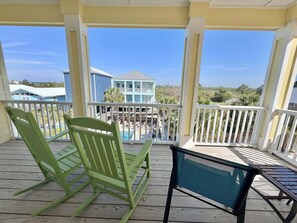 Casa, várias camas, acesso à piscina, vista para o jardim (A Beach Life 1B) | Área da propriedade