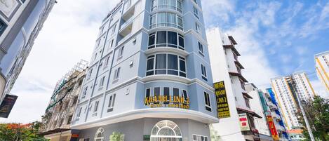 Façade de l’hébergement