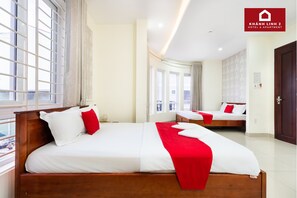 Deluxe Twin Room | Desk, free WiFi, bed sheets - Hotel Khánh Linh 2 (Ho Chi Minh City)
