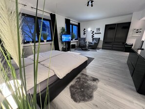 1 Schlafzimmer, kostenloses WLAN, Bettwäsche