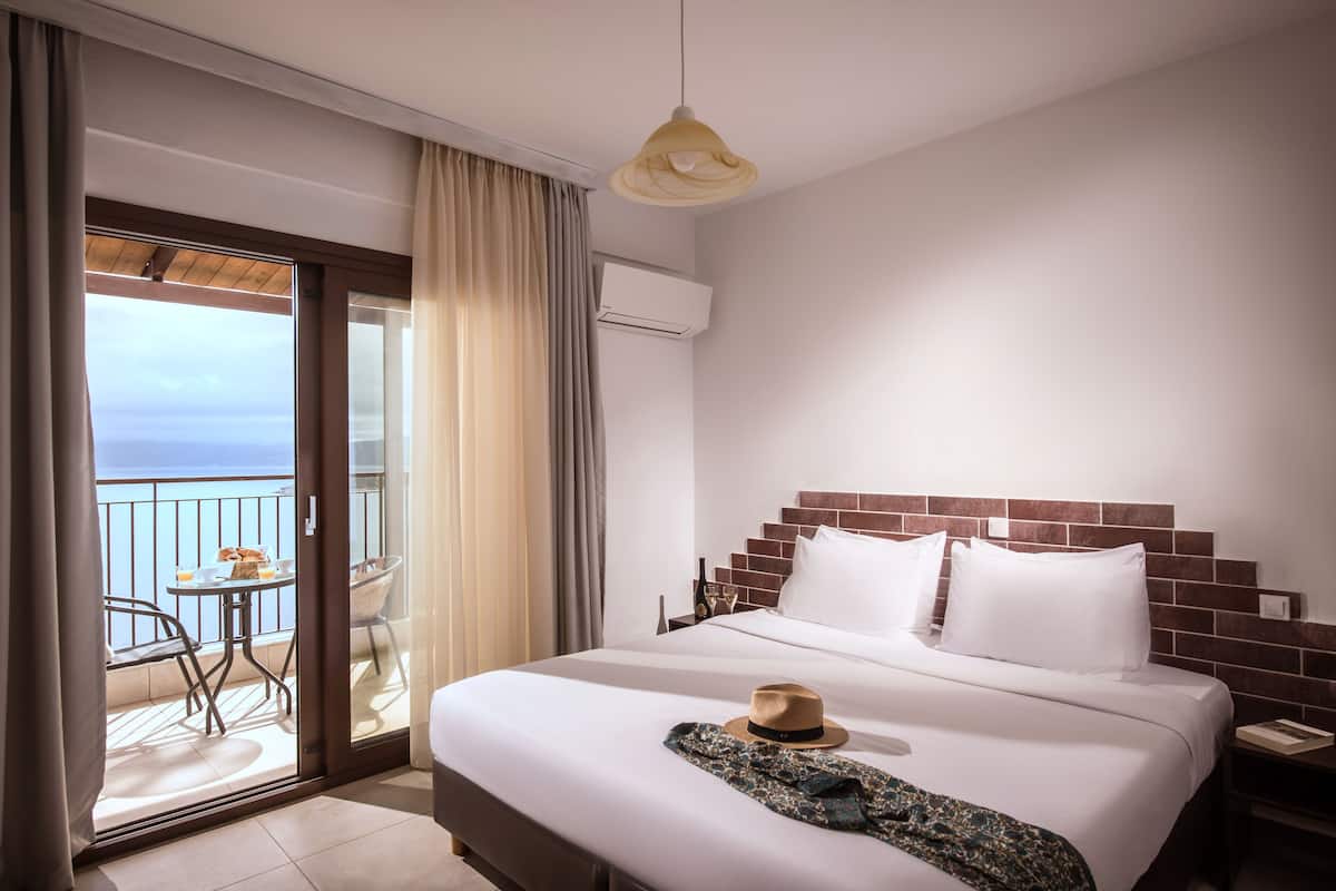 Habitación doble, vista al mar | Insonorización, wifi gratis y ropa de cama