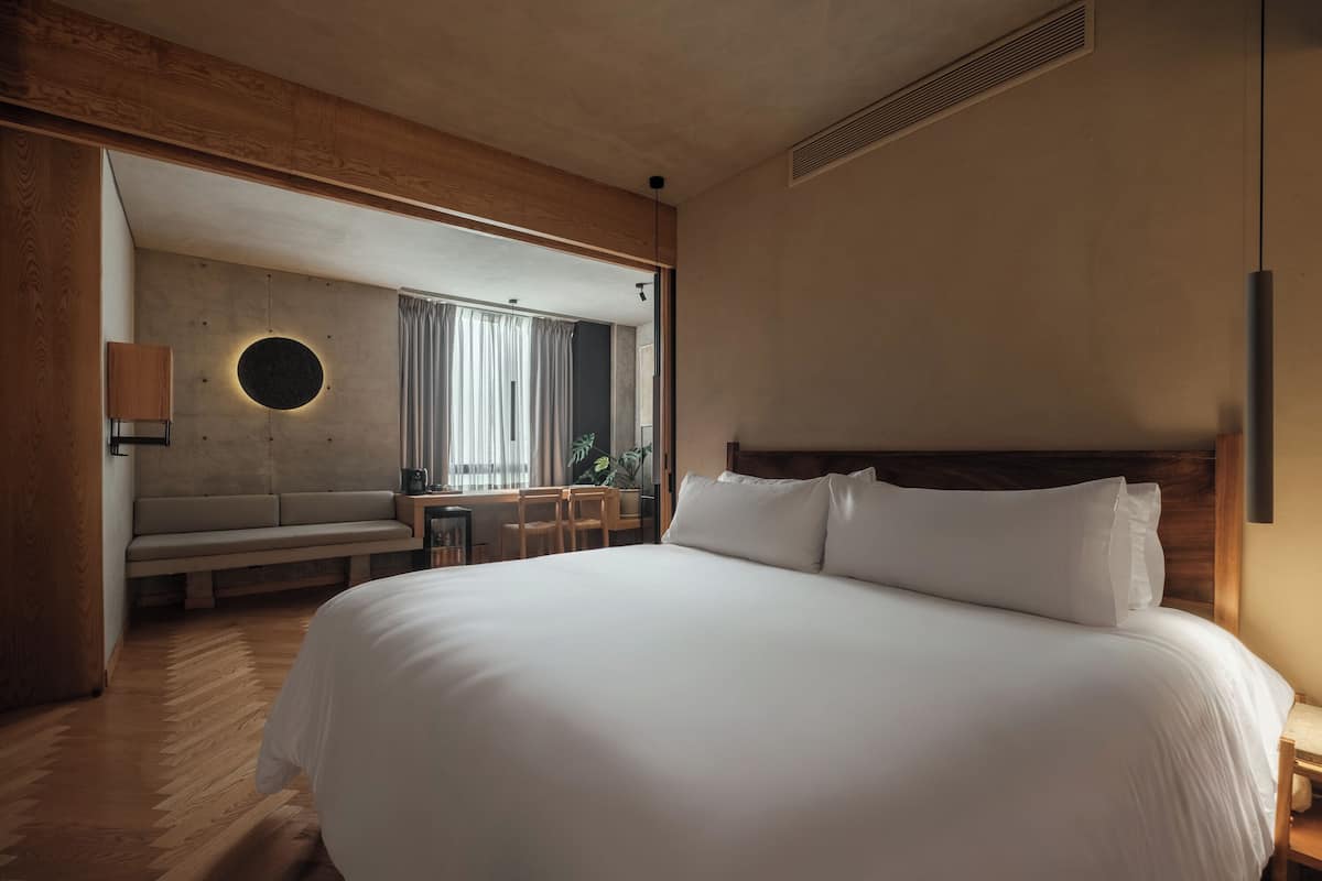1 chambre, couette en duvet d'oie, coffres-forts dans les chambres