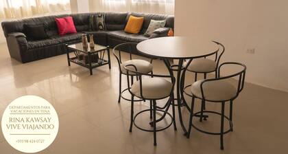 RinaKawsay Penthouse 100% amoblado en Tena, disfruta de un lugar acogedor