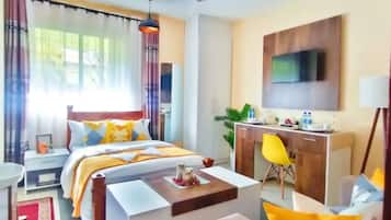 1 sovrum, strykjärn/strykbräda, wi-fi och sängkläder