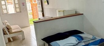 Kitnet no Cassino com Ar Condicionado