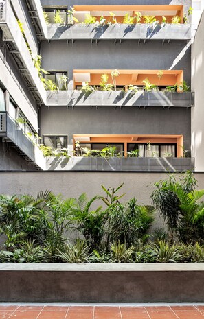 Overnattingsstedets uteområder