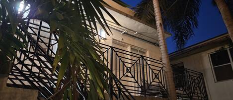 Overnatningsstedets facade