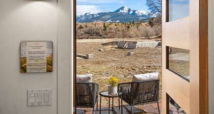 NEW River Island Retreat, unique industrial style modern on the Yellowstone