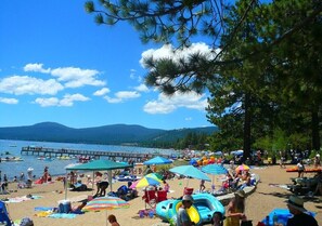 Tumbonas y toallas de playa