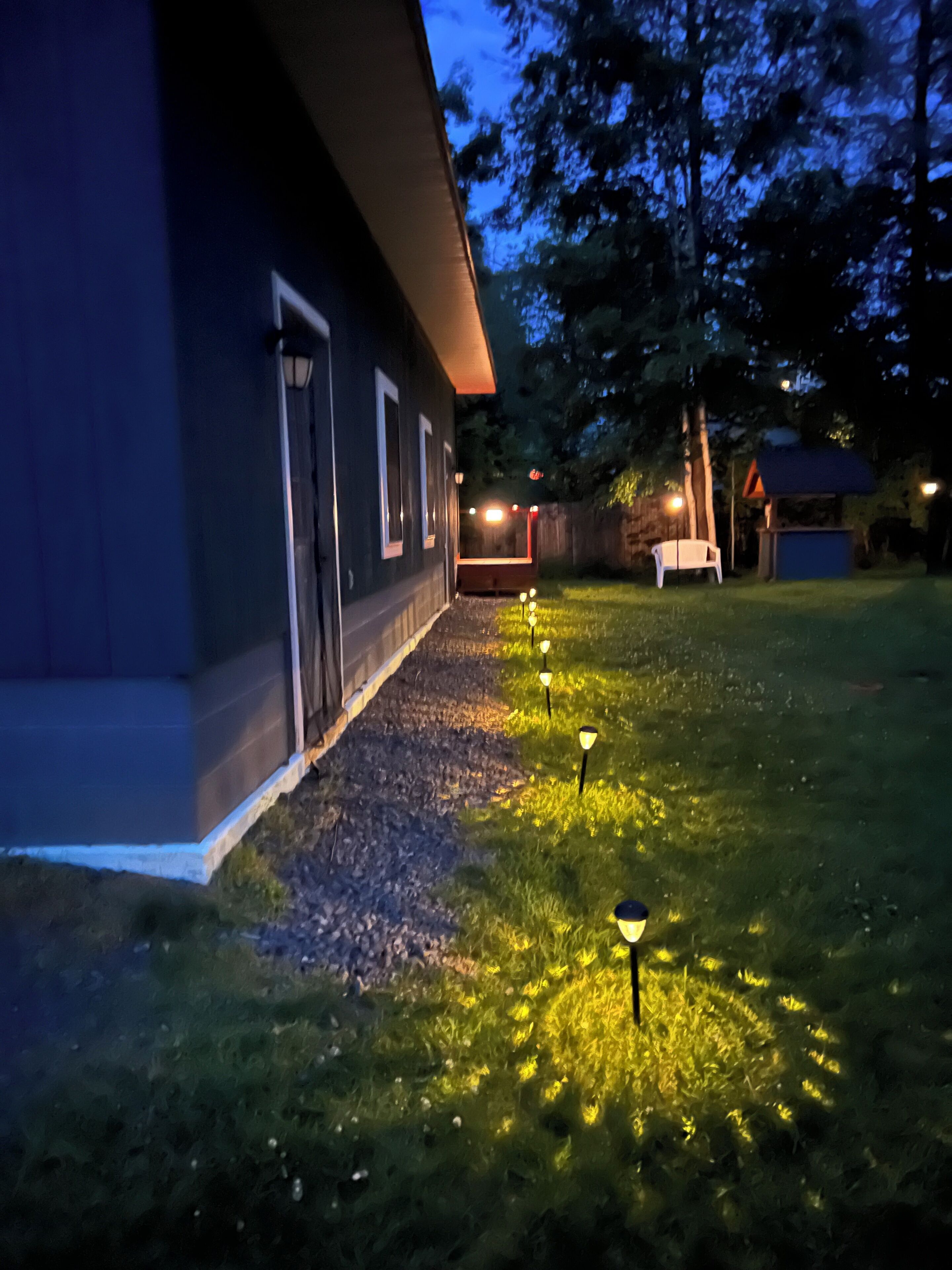 Overnattingsstedets uteområder