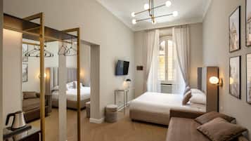 2 chambres, bureau, espace de travail pour ordinateur portable