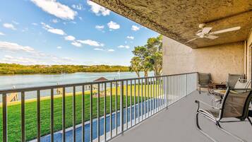 Condo, 1 King Bed with Sofa bed (Bayshore Yacht & Tennis 216) | Terrace/patio