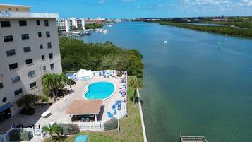 Condo, 1 King Bed with Sofa bed (Bayshore Yacht & Tennis 216) | Pool | A heated pool