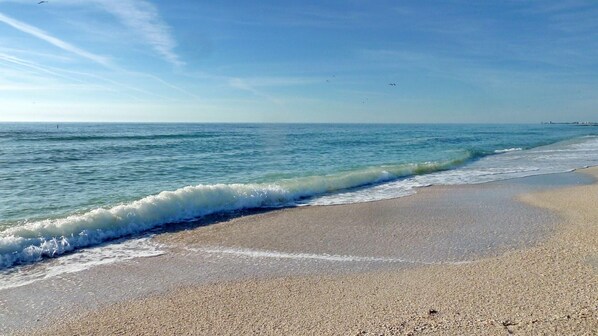 House, 1 King Bed (Gulfside Villas 6) | Beach | On the beach - Gulfside Villas 6 (Indian Rocks Beach)