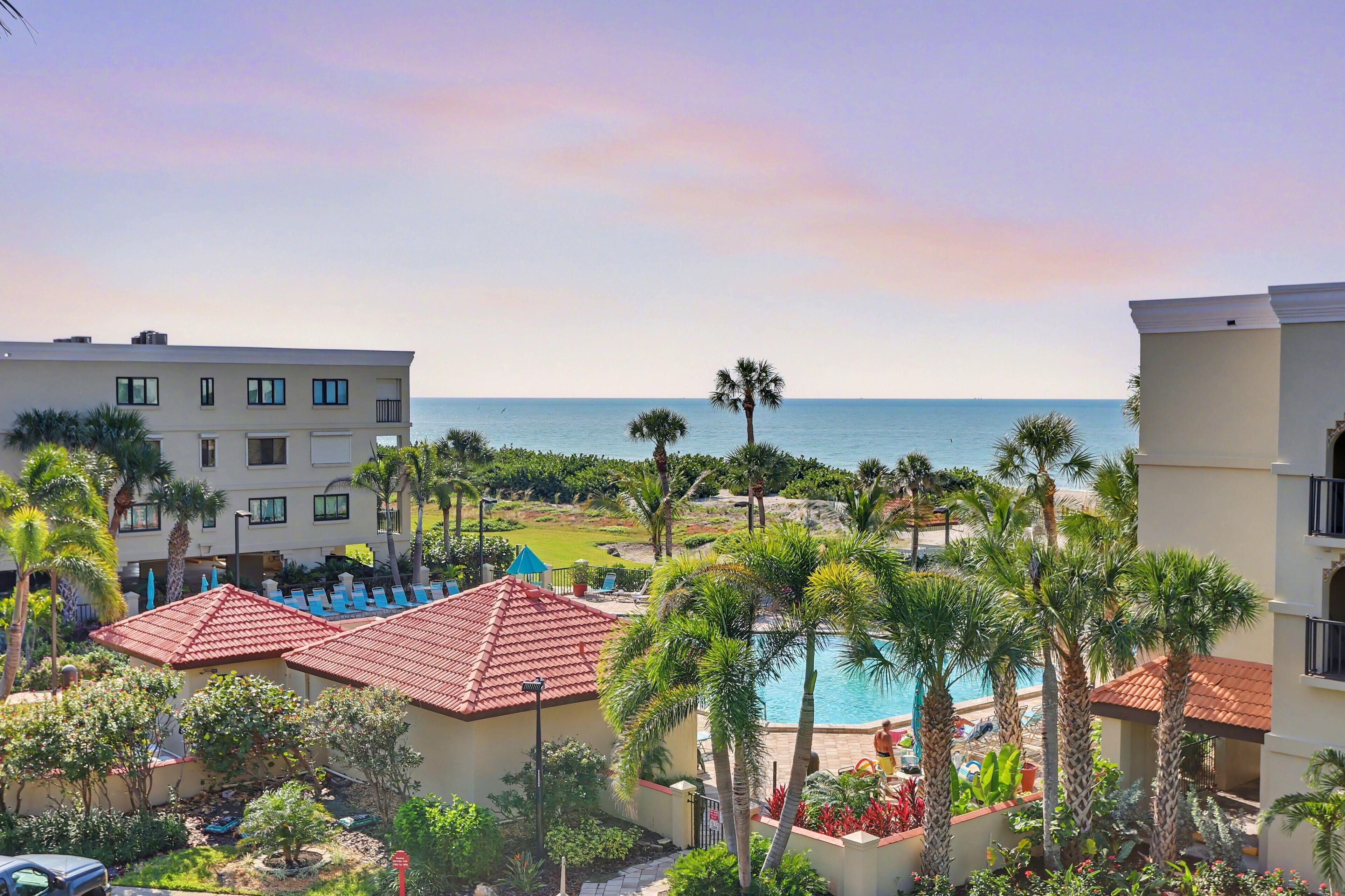 公寓客房, 1 張特大雙人床 (Land's End 1-401 Gulf View) | 外觀