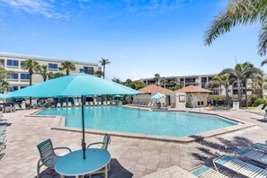 Condo, 1 King Bed (Land's End 11-304 Beach Front) | Pool | A heated pool - Land's End 11-304 Beach Front (Treasure Island)