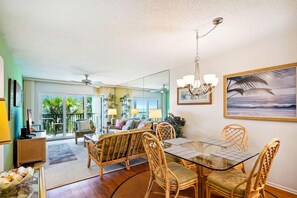 Condo, 1 King Bed (Land's End 11-304 Beach Front) | Living area | TV - Land's End 11-304 Beach Front (Treasure Island)