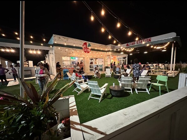 Overnattingsstedets uteområder