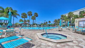 Condo, 1 King Bed with Sofa bed (Land's End 3-202 Bay Front) | Pool | A heated pool