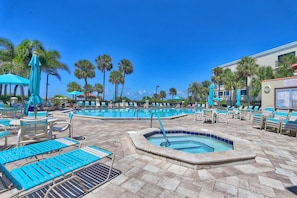 Condo, 1 King Bed with Sofa bed (Land's End 3-202 Bay Front) | Pool | A heated pool - Land's End 3-202 Bay Front (Treasure Island)