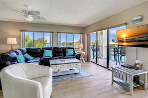 Condo, Multiple Beds (Land's End 3-301 Bay Front - Premier) | Living area