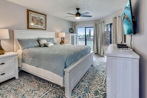 Condo, 1 cama King e sofá-cama (Land's End 4-202 Bay Front - Premier) | 2 quartos, Wi-Fi