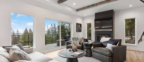 智能电视、壁炉