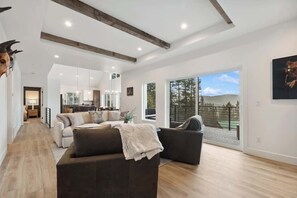 TV connectée, cheminée