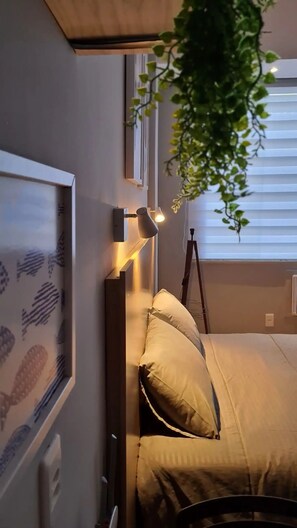 1 habitación, tabla de planchar con plancha, wifi y ropa de cama 